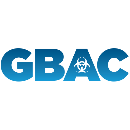 GBAC logo in blue with no background